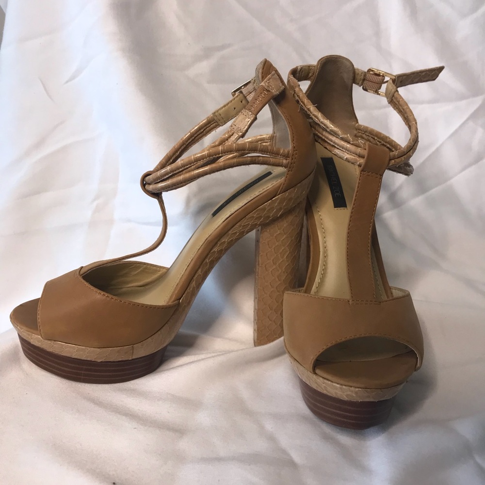 Rachel Zoe Tan heels